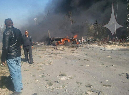 Result of alleged Israeli attack