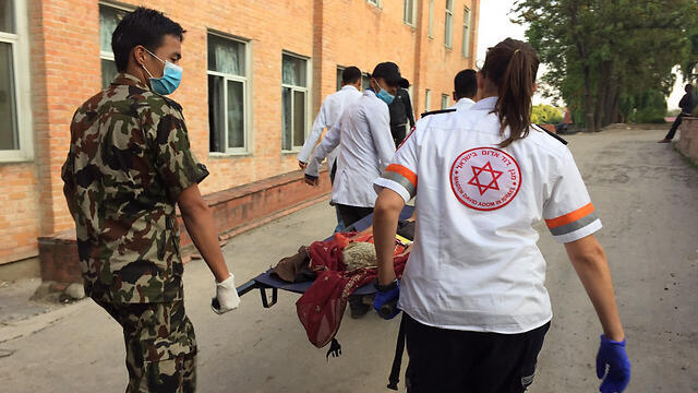 Israel's MDA helps local rescue efforts (Photo: MDA)