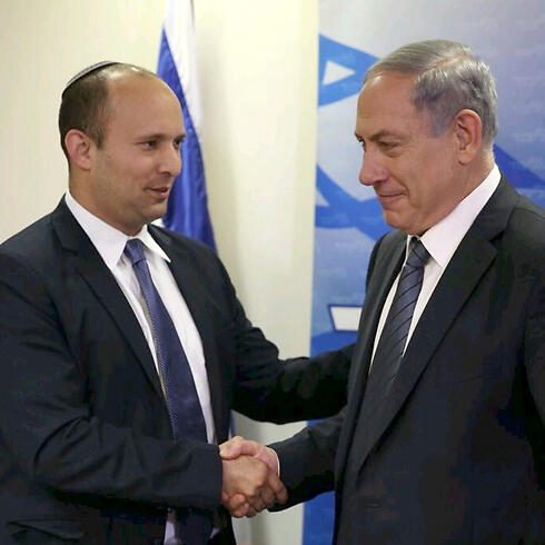 Bennett with Netanyahu. (Photo: New Media Likud)