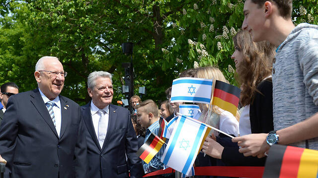 A warm welcome in Berlin (Photo: GPO) 