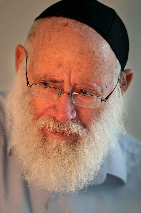Rabbi Moshe Levinger (Photo: Alex Kolomoisky) (צילום: אלכס קולמויסקי "ידיעות אחרונות") Rabbi Moshe Levinger (Photo: Alex Kolomoisky)