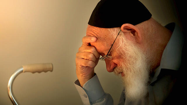 Levinger suffered from health problems in his final years (Photo: Alex Kolomoisky) (צילום: אלכס קולומויסקי) Levinger suffered from health problems in his final years (Photo: Alex Kolomoisky)