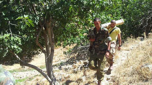 Members of all-Druze Herev Battalion in training (Photo: Yoav Zitun) (צילום: יואב זיתון) Members of all-Druze Herev Battalion in training (Photo: Yoav Zitun)