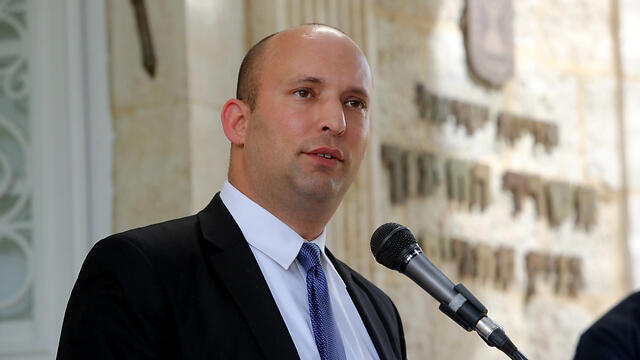 Naftali Bennet urges Israelis to not punish Partner (Photo: Sasson Tiram) 