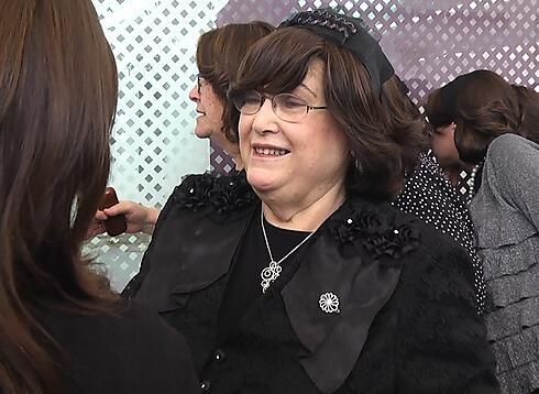 The excited new mother, Haya. Probably the oldest woman to give birth in Israel (Photo: Lior Paz)