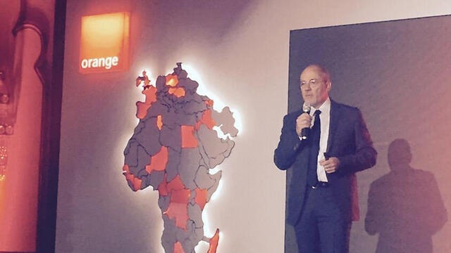 Orange CEO Stephane Richard in Cairo 