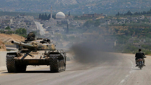 Syrian rebels (Photo:Reuters) (צילום: רויטרס) Syrian rebels (Photo:Reuters)