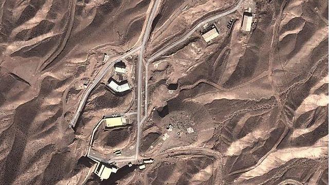Iran's Parchin facility (Photo|:Google Earth, GeoEye)