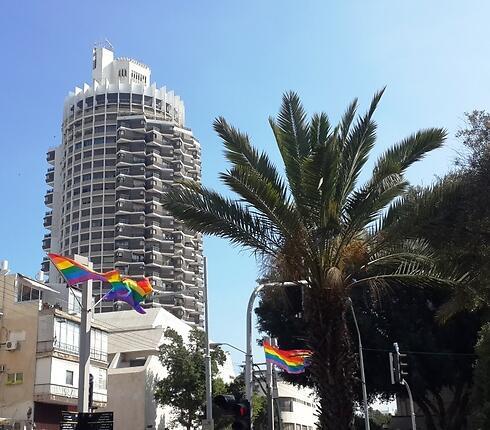 The corner of King George and Ben Tsiyon Blvd (Photo: Amit Cotler)