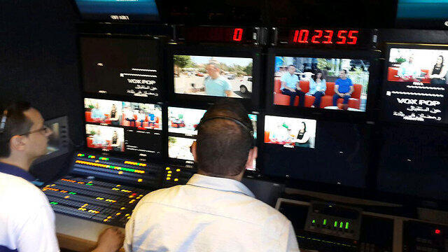Control room at the new channel (Photo: Hassan Shaalan)