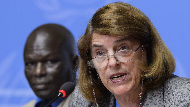 UN investigator Mary McGowan Davis. (Photo: AFP) (צילום: AFP) UN investigator Mary McGowan Davis. (Photo: AFP)