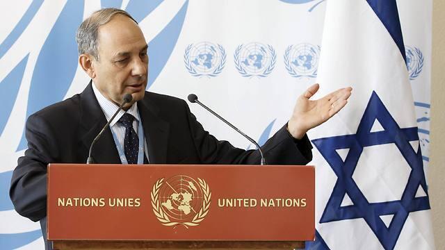 Israel's Ambassador Eviatar Manor (Photo: EPA)