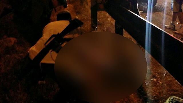 The site of the attack (Photo: Tazpit)