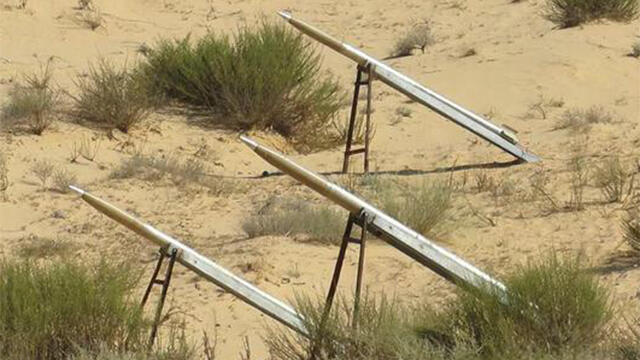 The rockets before fire