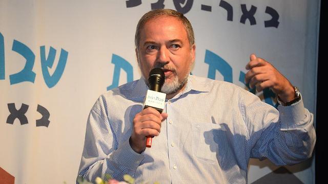 Lieberman, the new 'Mr. Security' (Photo: Herzl Yosef) (צילום: הרצל יוסף) Lieberman, the new 'Mr. Security' (Photo: Herzl Yosef)