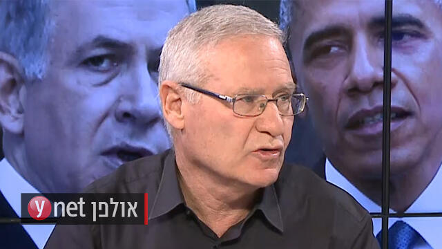 Amos Yadlin in Ynet's studio (Photo: Avi Chai and Nir Cohen) (צילום: אבי חי וניר כהן) Amos Yadlin in Ynet's studio (Photo: Avi Chai and Nir Cohen)