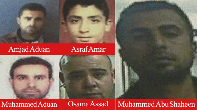 The terror cell members