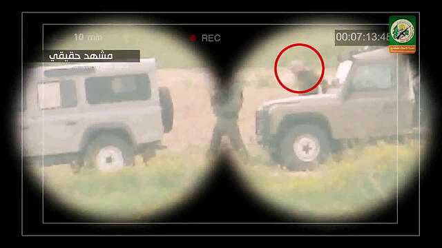 From Hamas' video clip.nullnull From Hamas' video clip.