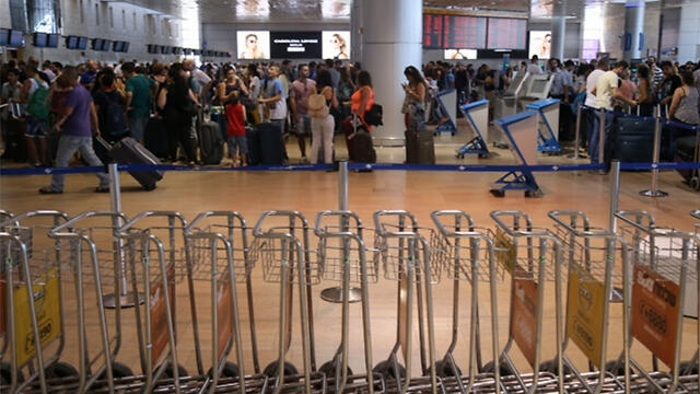 Аэропорт Бен-Гурион. Фото: Моти Кимхи