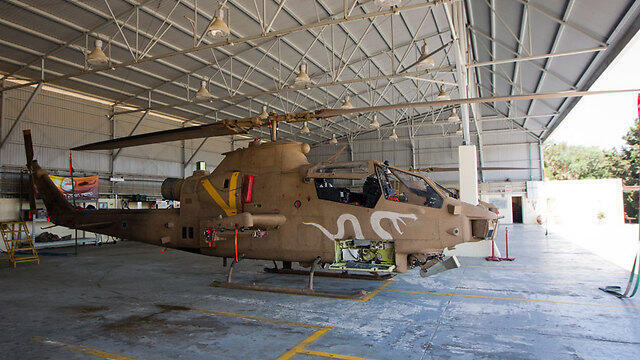 A Cobra helicopter in Israel. (Photo: Tal Shahar)