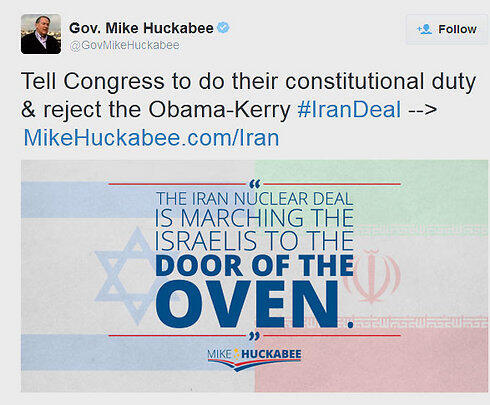 Huckabee's tweet