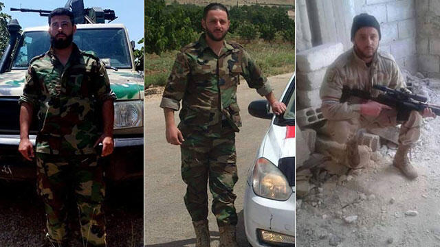 The three killed militants.nullnull The three killed militants.