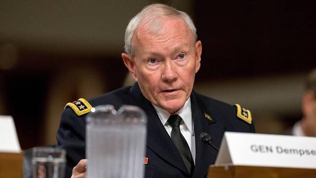 The Chairman of the Joint Chiefs of Staff, US Army General Martin Dempsey (Photo: AP) (צילום: AP) The Chairman of the Joint Chiefs of Staff, US Army General Martin Dempsey (Photo: AP)