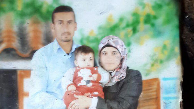 Saed, Reham and Ali Dawabsheh, who were murdered in the Duma arson (Photo: Hassan Shaalan) (צילום: חסן שעלאן) Saed, Reham and Ali Dawabsheh, who were murdered in the Duma arson (Photo: Hassan Shaalan)