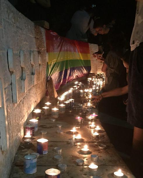 A rally in memory of Shira Banki in Tel Aviv (Photo: Yaron Brener)