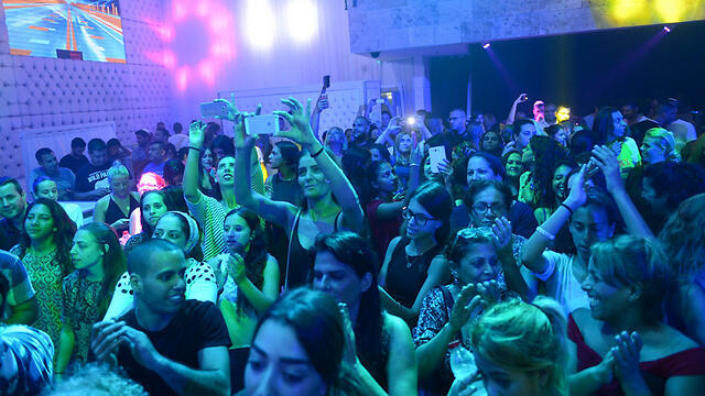 The eventual turnout did not disappoint (Photo: Avi Roccah) (צילום: אבי רוקח) The eventual turnout did not disappoint (Photo: Avi Roccah)