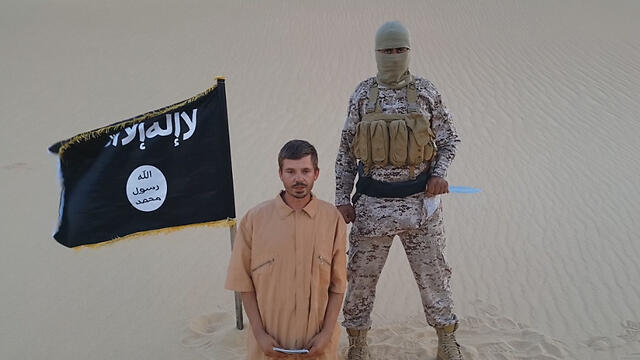 ISIS in the Sinai before allegedly executing a prisoner