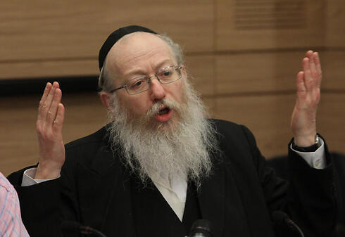 Yaakov Litzman (Photo: Gil Yohanan) (צילום: גיל יוחנן) Yaakov Litzman (Photo: Gil Yohanan)