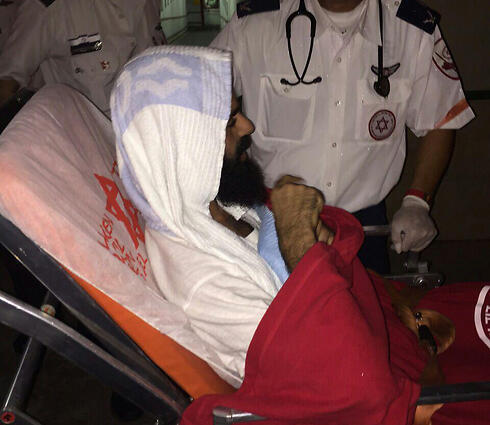 Allaan during his transfer to Brazilai Hospital.nullnull Allaan during his transfer to Brazilai Hospital.