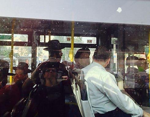 Haredi men on Egged bus. 'The boy began inciting all the other men, who backed everything he said' nullnull Haredi men on Egged bus. 'The boy began inciting all the other men, who backed everything he said'