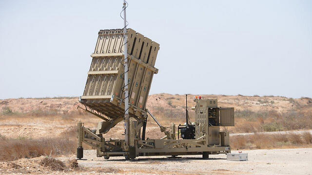 Hamas trying to challenge the Iron Dome missile-defense system (Photo: Herzl Yosef) (צילום: הרצל יוסף) Hamas trying to challenge the Iron Dome missile-defense system (Photo: Herzl Yosef)