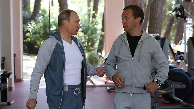 Путин и Медведев. Фото: ЕРА (צילום: EPA) Путин и Медведев. Фото: ЕРА