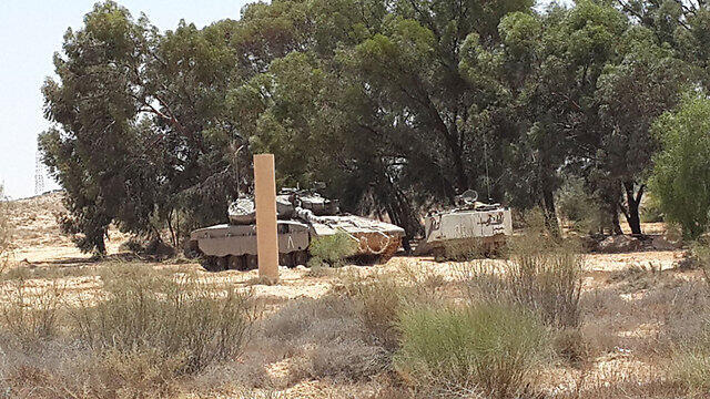 The exercise (Photo: Yoav Zitun)