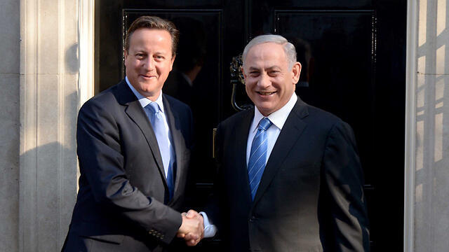 PM Netanyahu with British PM David Cameron. (Photo: Avi Ohayon/GPO) (צילום: אבי אוחיון לע"מ) PM Netanyahu with British PM David Cameron. (Photo: Avi Ohayon/GPO)