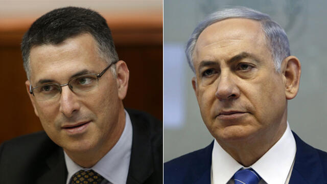 Саар и Нетаниягу. Фото: AFP, Алекс Коломойский