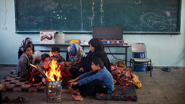A lack of electricity in Gaza during winter (Photo: Reuters)