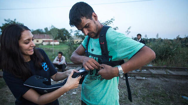 IsraAid volunteers in action (Photo: IsraAid)