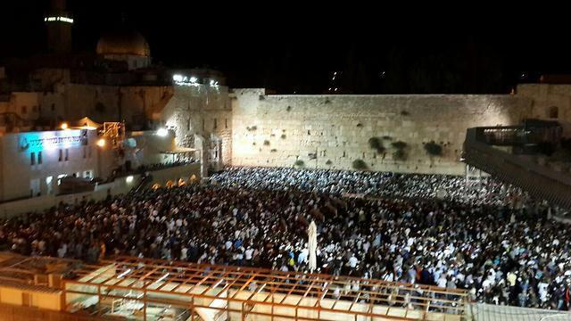 The Western Wall (Photo: TPS/Elron Zabatani) (צילום: אלרון זבטני, סוכנות תצפית) The Western Wall (Photo: TPS/Elron Zabatani)