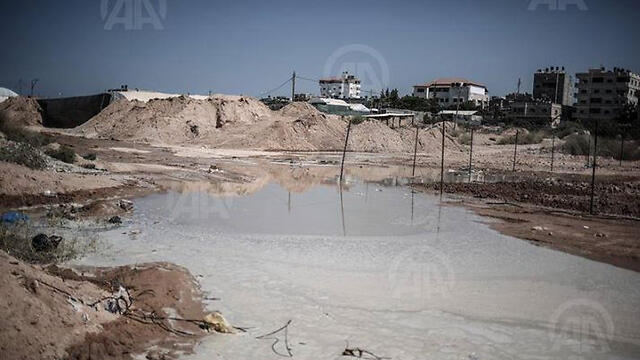 The tunnels after being flooded by Egyptnullnull The tunnels after being flooded by Egypt