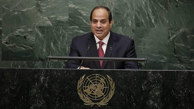Egyptian President Abdel-Fattah al-Sisi (Photo: AP) (צילום: AP) Egyptian President Abdel-Fattah al-Sisi (Photo: AP)