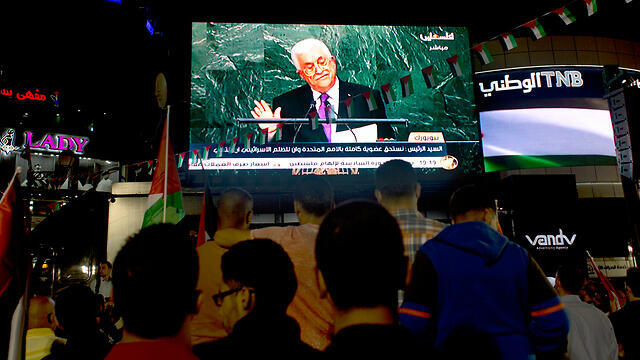 Abbas must know that if he continues his instigation, he will be held inside the Muqata just as his predecessor was (Photo: AP) (צילום: AP) Abbas must know that if he continues his instigation, he will be held inside the Muqata just as his predecessor was (Photo: AP)