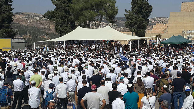 The funeral (Photo: Ofer Meir)