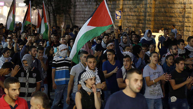 Protests in Nazareth (Photo: AFP)
