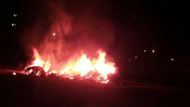 Clashes in the southern town of Rahat