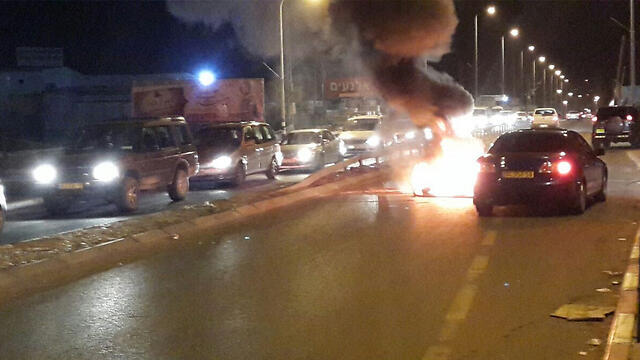 Rioting near Qalansuwa