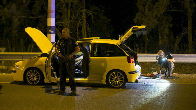 The scene of the attack